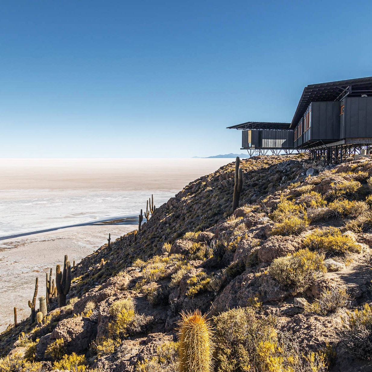 Sand, stone, and salt